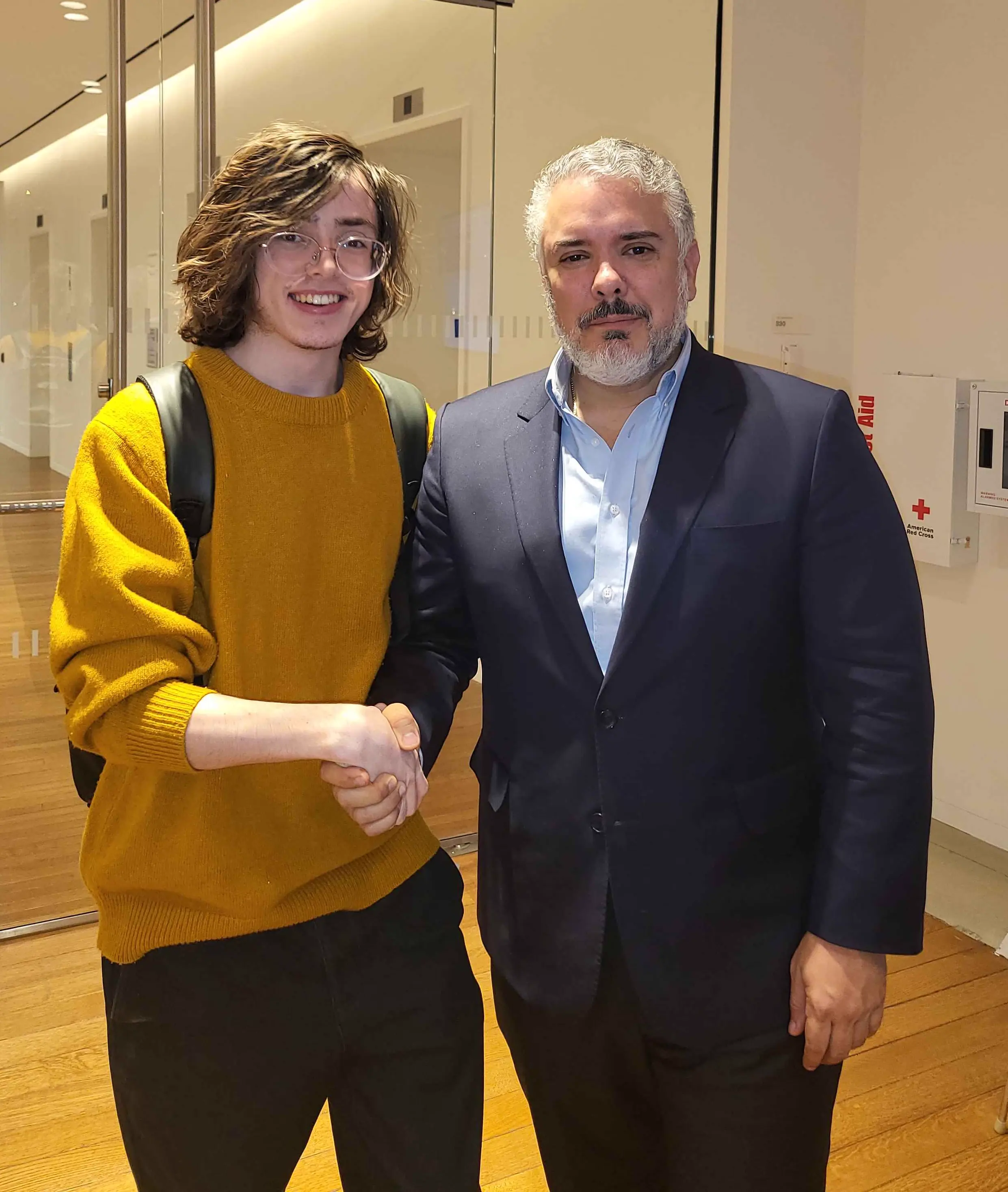 Meeting President Iván Duque of Colombia