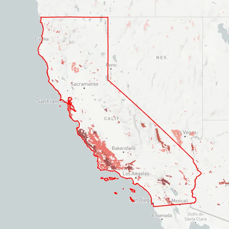 California Map Screenshot