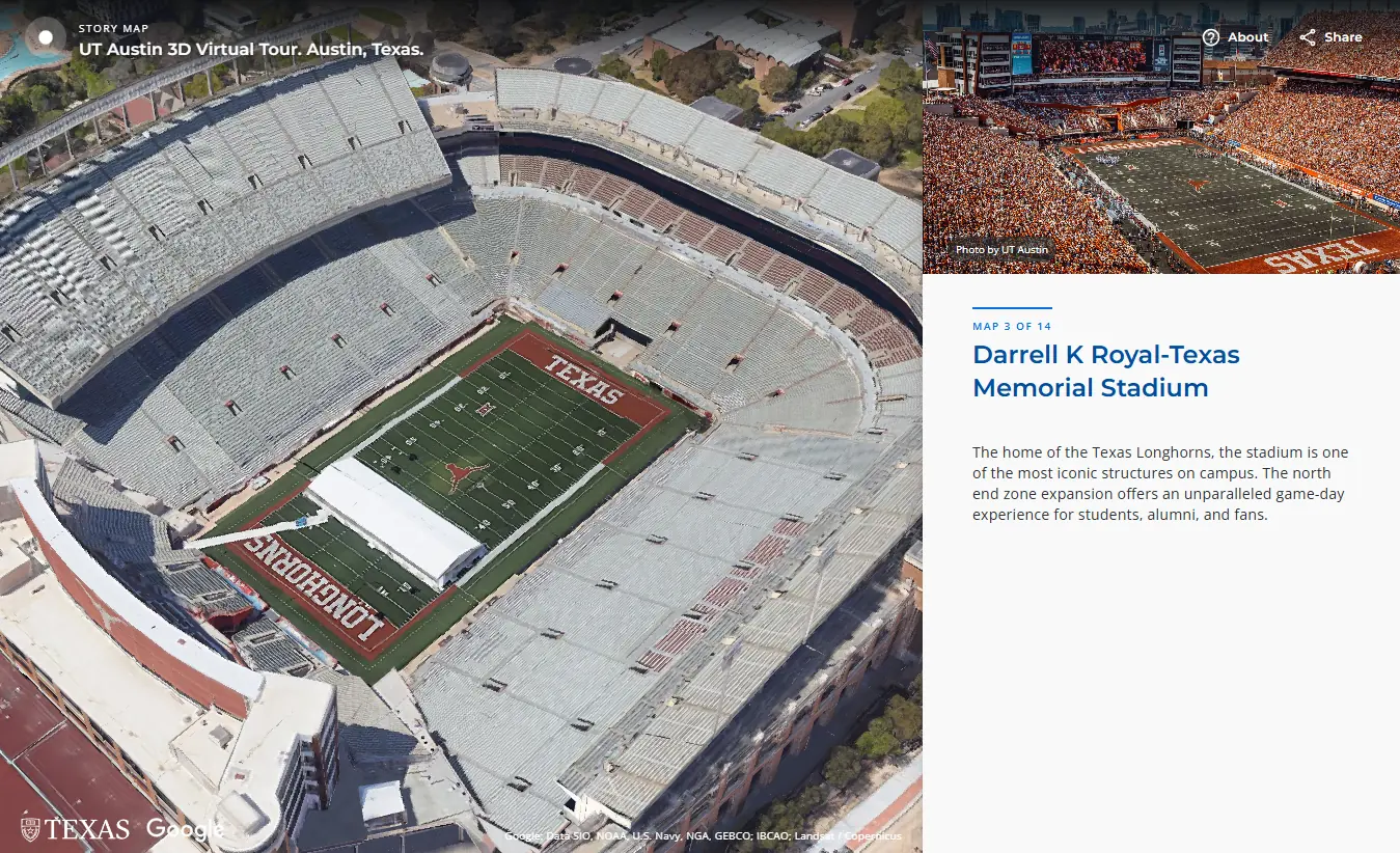 UT Austin 3D Virtual Tour Project Overview