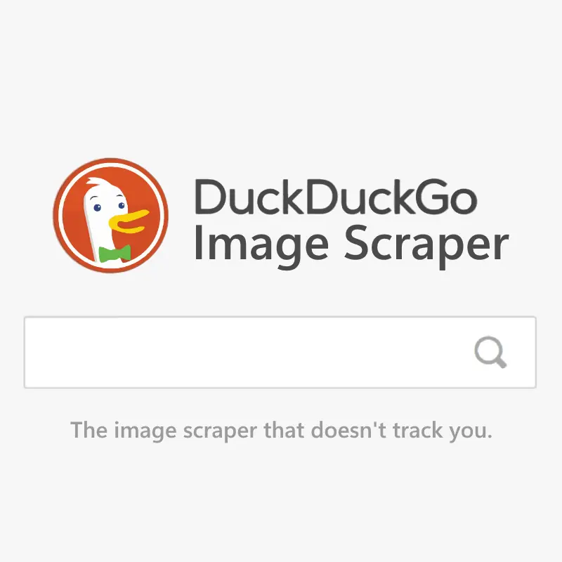DuckDuckGo Image Scraper Project Overview