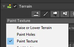 Paint texture tab