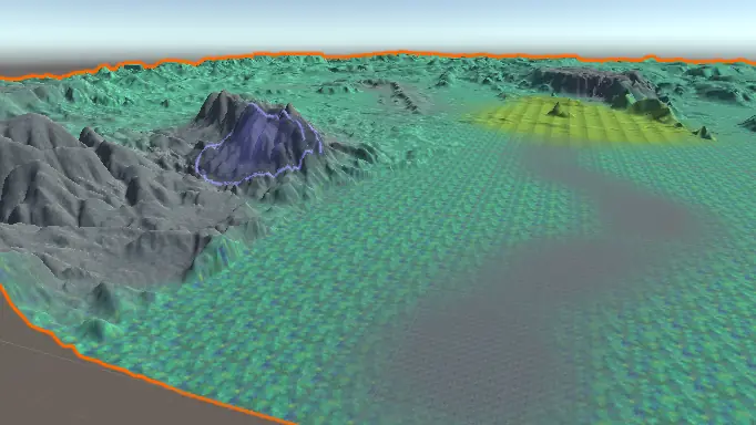 Painting the second layer