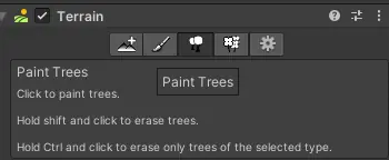 Paint Trees tab